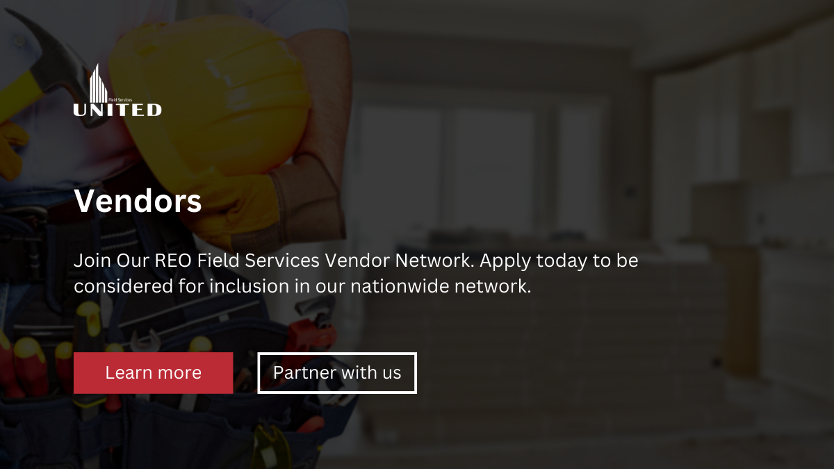 Property Preservation Vendor Application United Field Services
